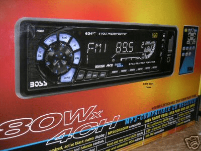 CD/MP3 Receiver with Remote and Front USB and Aux Inputs 