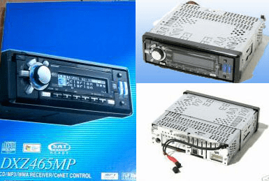 CLARION DXZ465MP In-dash CD/MP3/WMA Car Stereo