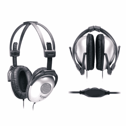 Coby 160 Full Size Folding Headphones <br>w/ In line volume control