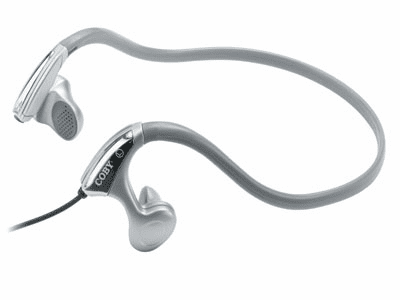 Coby CV-E207 DIGITAL STEREO NECKBAND IN-EAR HEADPHONES