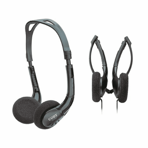 Coby CV-H54 COMPACT FOLDING SLIMLINE DIGITAL STEREO HEADPHONES