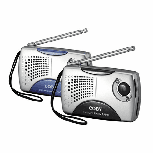 Coby CX-5 AM/FM/ RADIO with SPEAKER