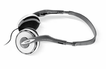 Coby Swinger style headphones sport or neck CV250
