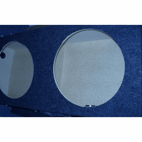 Dual 15" Angeled Speaker Box for two 15" speakers