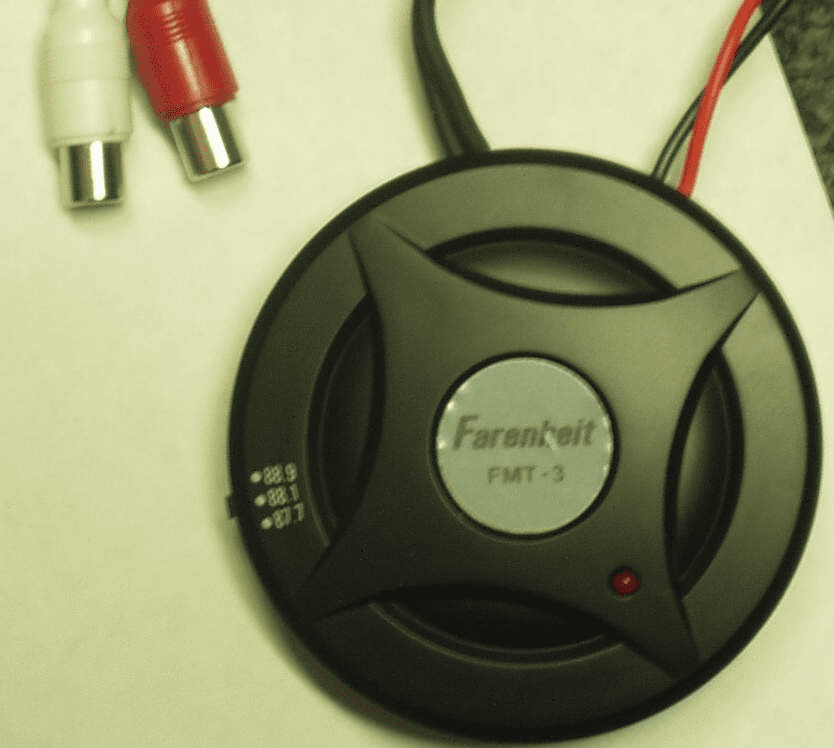 Farenheit FM Wireless Modulator -  Play Mp3s, ipods, dvds FMT-3