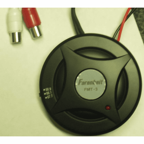 Farenheit FM Wireless Modulator -  Play Mp3s, ipods, dvds FMT-3