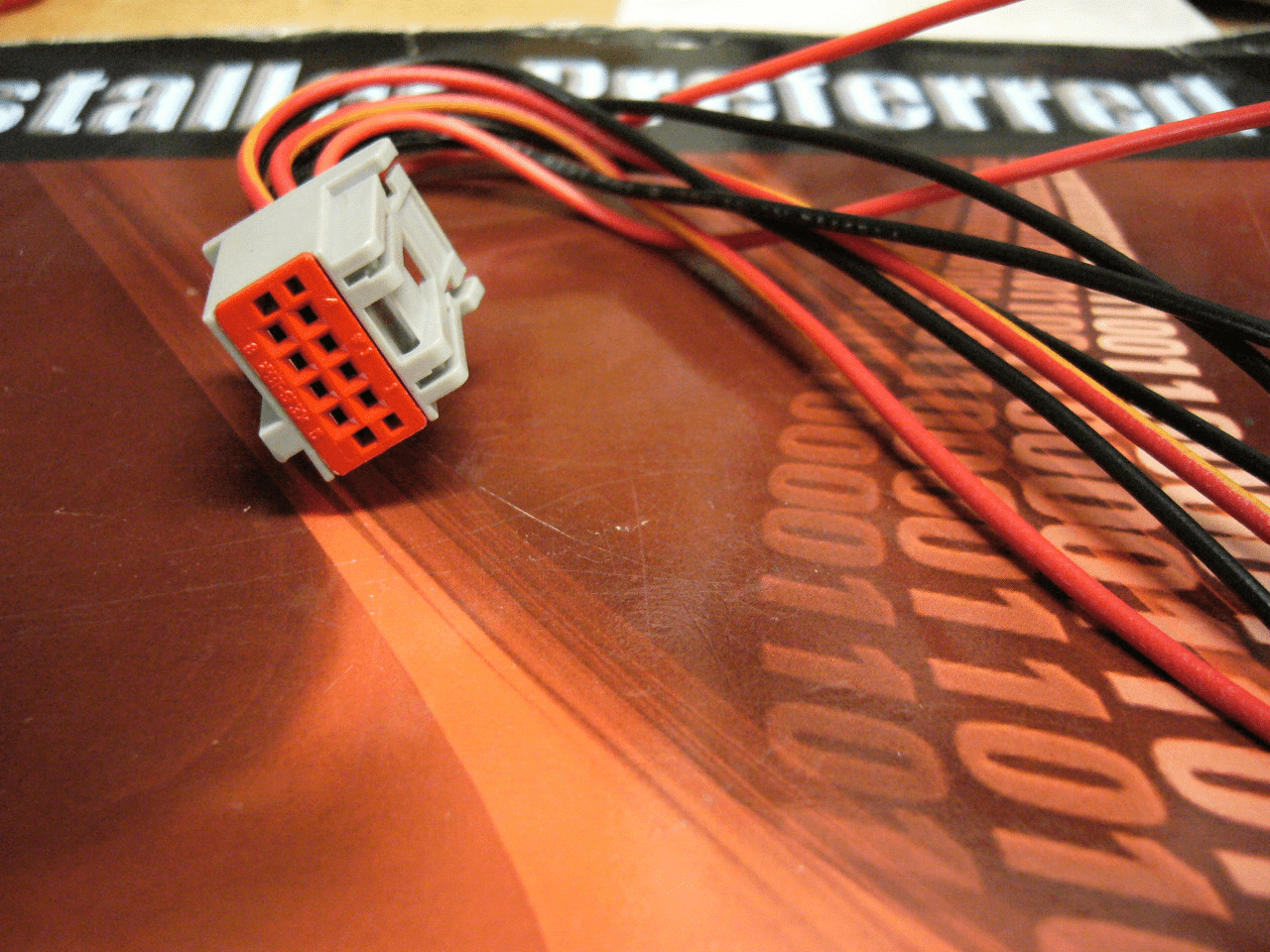 Ford Mercury Lincoln Wire Harness OEM 8 PIN Subwoofer Plug - 2000-2007