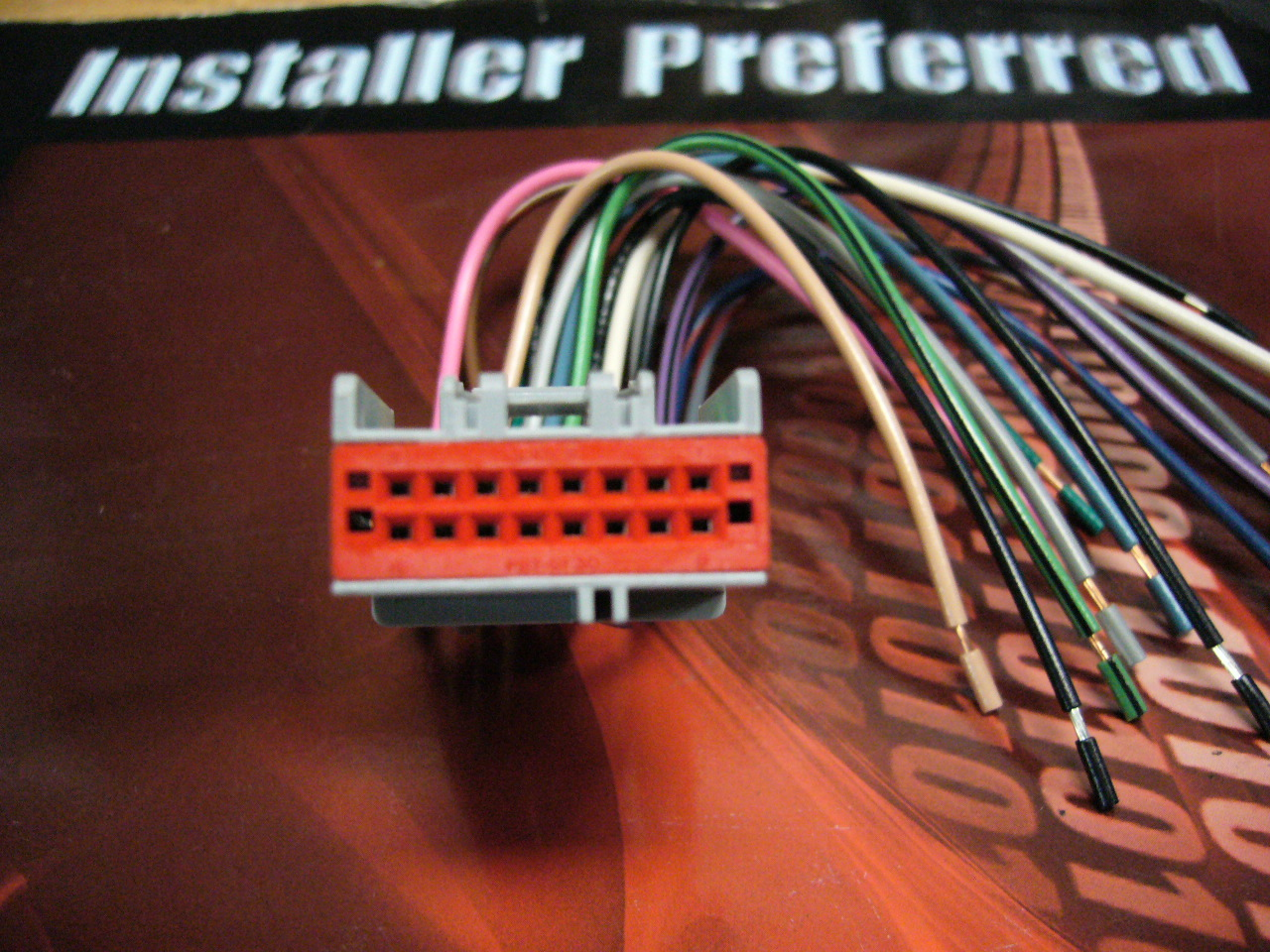 Ford Mercury Lincoln Wire Harness OEM DVD Medium Plug 16 PIN - 2000-2007