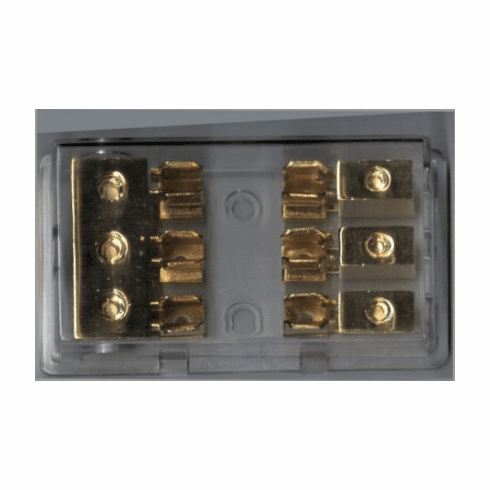 Fuse Block (3)4 Gauge Input (3)8 Gauge Output