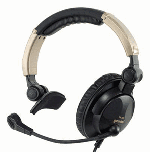 Gemini EM-200 Single Cup Headphone w/ Mic