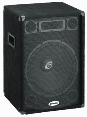 Gemini GSM-1500 15" 3-Way Loudspeaker