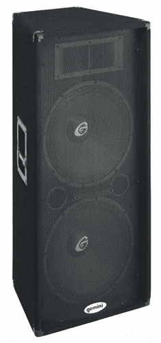 Gemini GT-3002 Dual 15" 2-Way Trapezoid Speaker