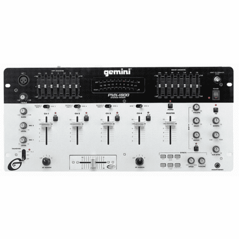 Gemini PMX-1800 19" 4 Channel  Mixer