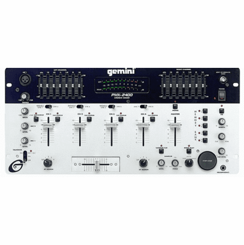 Gemini PMX-2400 19" 4 Channel  Mixer