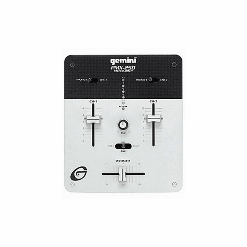 Gemini PMX-250 6.5" 2 Channel  Mixer