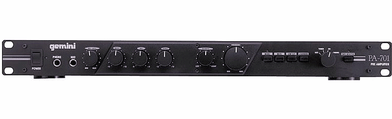 Gemini Professional Pre-Amplifier PA-701