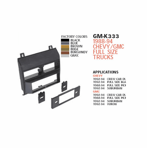 GMK333 - 88-94 GM FULL TRUCK w/ TRAY 