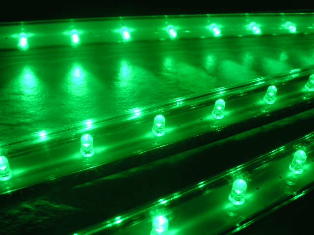 Green 4 pc Hyper Led Underbody Kit - 2004 Series 2 - WIDE LED's