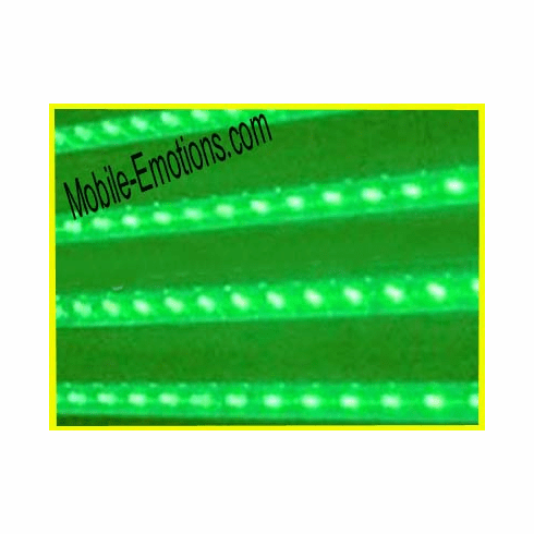 Green 6pc Underbody LED Kit - w/ Music Dancer + 2 12" Rods