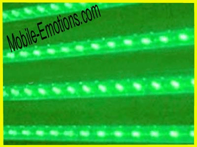 Green 6pc Underbody LED Kit - w/ Music Dancer + 2 12" Rods