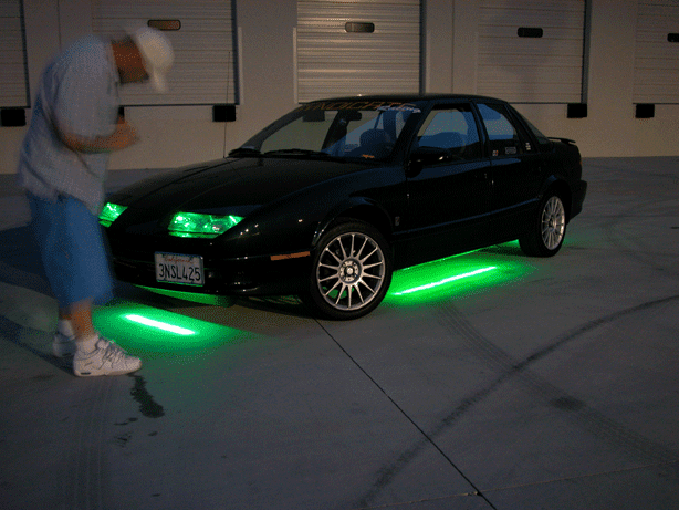 Green Headlight Flashers - Led Security Alarm