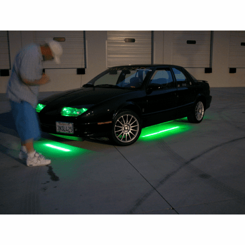 Green Headlight Flashers - Led Security Alarm