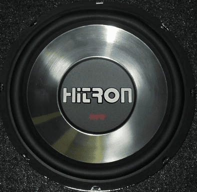 Hitron Chrome 10" woofer - 400 Watts