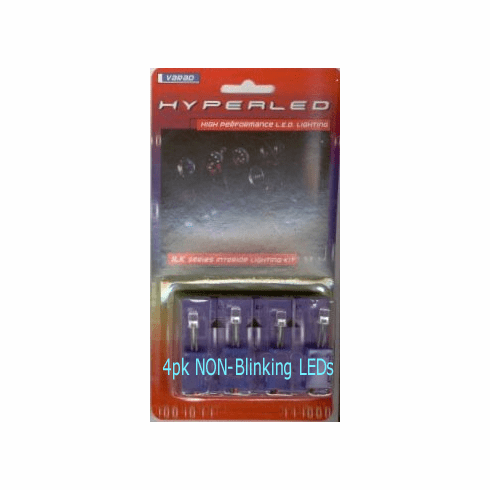 Hyper LEDs  Multi 4pk (NON-Blinking)