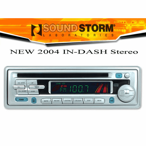 In Dash CD Receiver w/ DETACHABLE-FACE 120w scd150