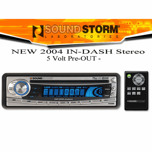 In Dash CD Receiver w/ DETACHABLE-FACE 200w scd-500R