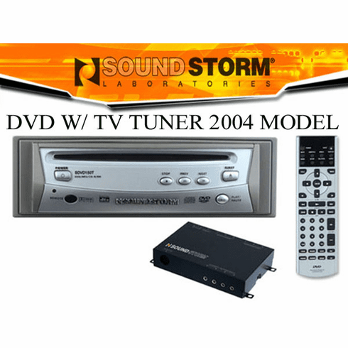 In-Dash DVD Player with TV Tuner and Wireless Remote Control sdvd150t