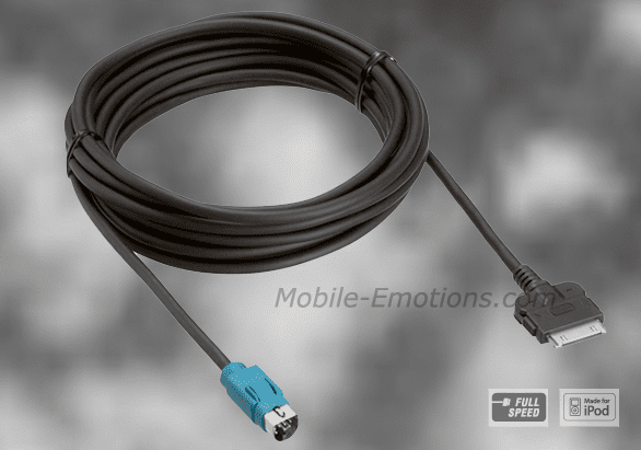 Ipod Connecting Cable for ALPINE Full Speed