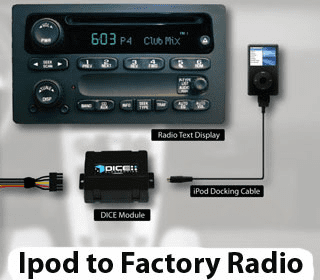 Ipod to Factory Radio OEM / Stock Radio (Direct Plug in Play)