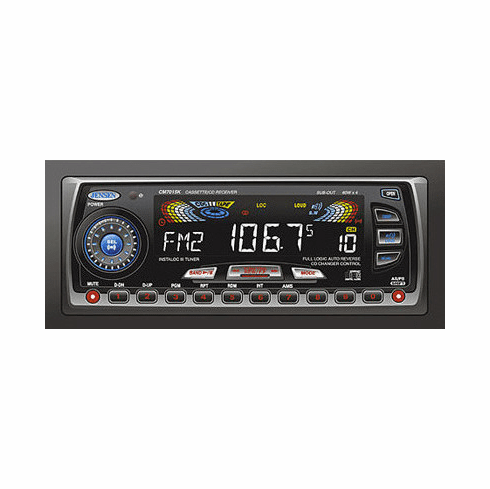 Jensen CM7015K 1.5 Din Cassette/CD Player - Fits GM