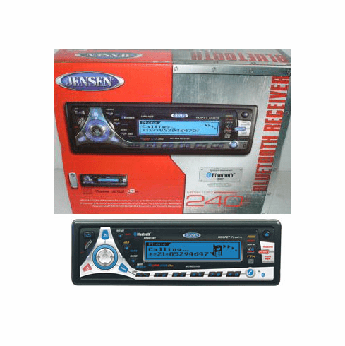 Jensen Indash WMA CD MP3 Player w/ Bluetooth Technology