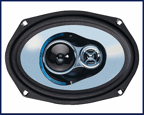 Jensen Triaxial Speakers Swivel Tweeter/Midrange 180 Watts Peak