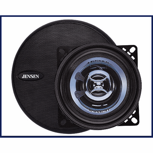Jensen  XS1402 75 Watts Peak Coaxial Speakers with 2-Way Swivel Tweeter