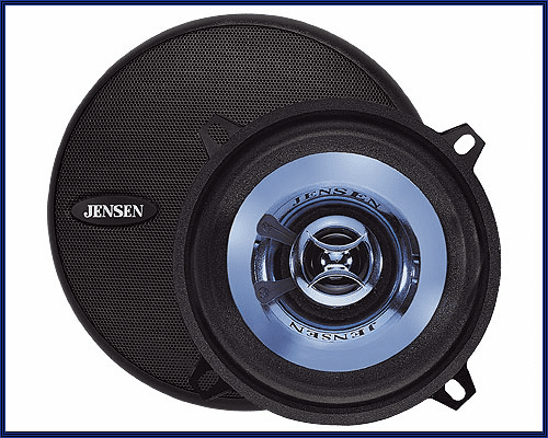 Jensen XS1542  105 Watts Peak Coaxial Speakers with 2-Way Swivel Tweeter