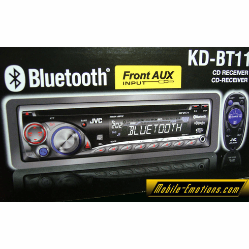 JVC - BT11 Bluetooth Car Stereo Mp3/ WMA / Sirius Ready