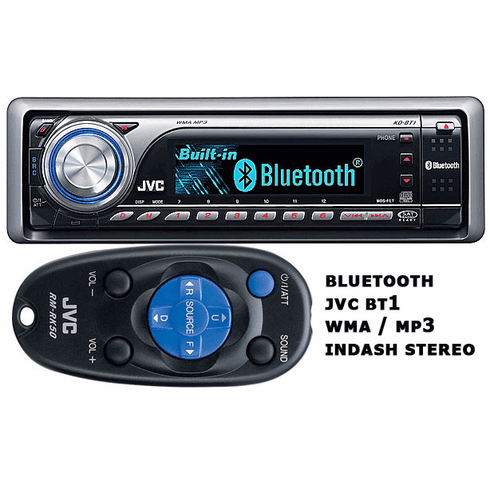JVC KD-BT1 - Bluetooth MP3 / WMA CD Player