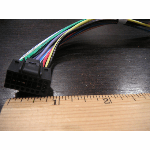 JVC Wire Harness 16Pin Plugs into Radio Small