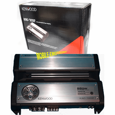 Kenwood 2 Channel Amp 940watts - KAC7202