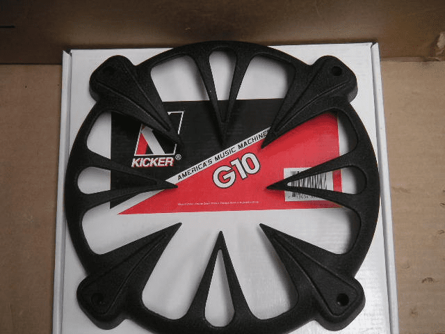 Kicker G10 Sub -  10 Inch Speaker Grills 