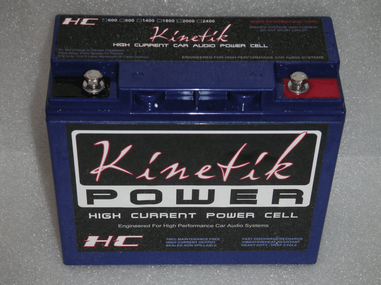 Kinetik Batteries - Audio Power Cells