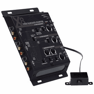 Lanzar 3Way Electronic Crossover w/Sub Level