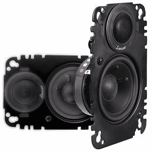 Lanzar 4" x 6" 2 Way Plate Speaker 130 Watts MTP4X6 