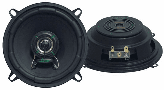 Lanzar 5.25" Two-Way Coaxial Slim Mount Speaker System VX50S