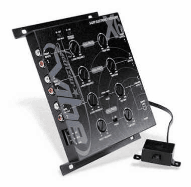 Lanzar 6 Ch. Crossover w/ Sub Remote
