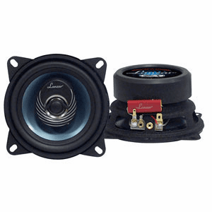 Lanzar AX4.2   4" Two-Way Coaxial Speaker System