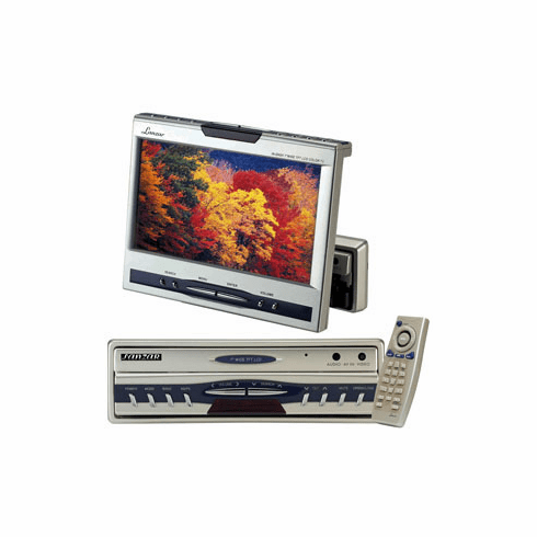 Lanzar SVTV7R   In-Dash Motorized Flip-Up 7" LCD Monitor & AM/FM TV Tuner